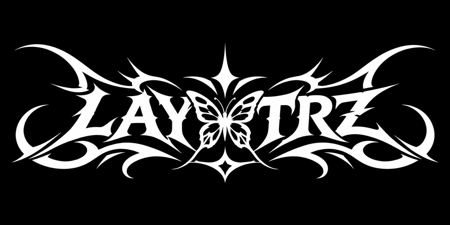 Laytrz Butterfly Spine Sticker