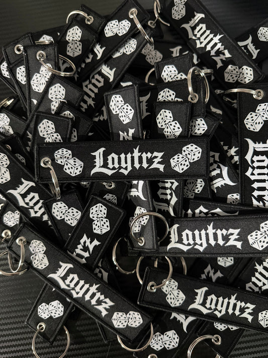White Dice Jet Tag