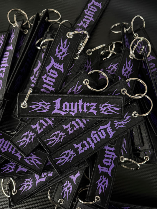 Purple Tribal Jet Tag