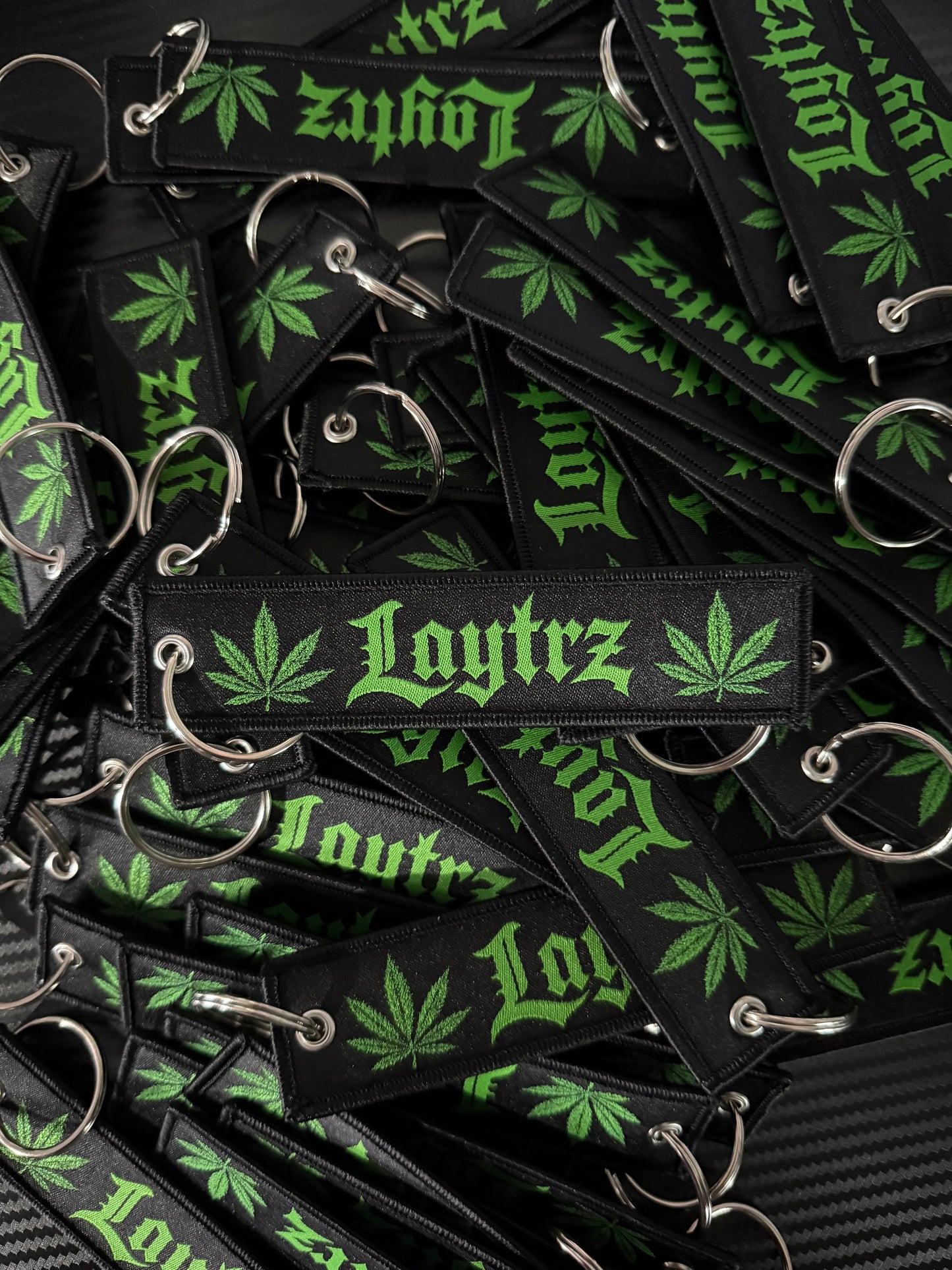 Green Leaf Jet Tag